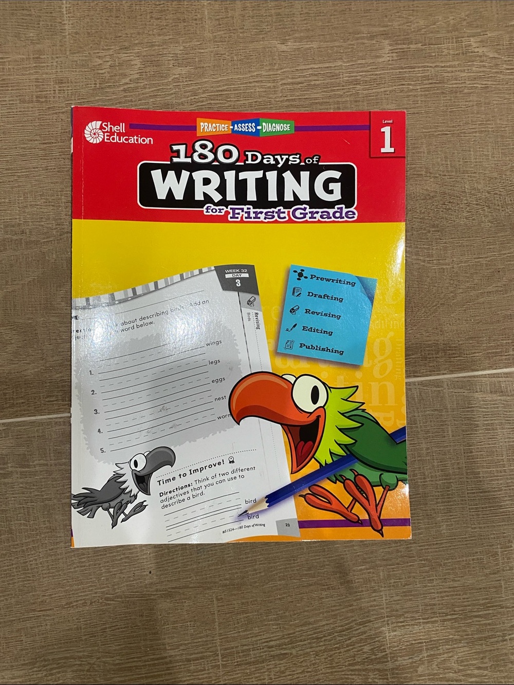 180 Days of Writing for First Grade - Red & Yellow
